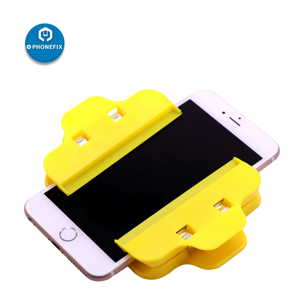 

2pcs Universal Plastic Clamp Mobile Phone Repair Holder for iPhone iPad LED Screen Fasten Fixed Repair Tool