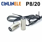 Удерживающий Электрический магнит, Подъемный электромагнит на присоске DC 6V 12V 24V D8mm * H20 mm 0,15 KG 1.5N нестандартный заказ