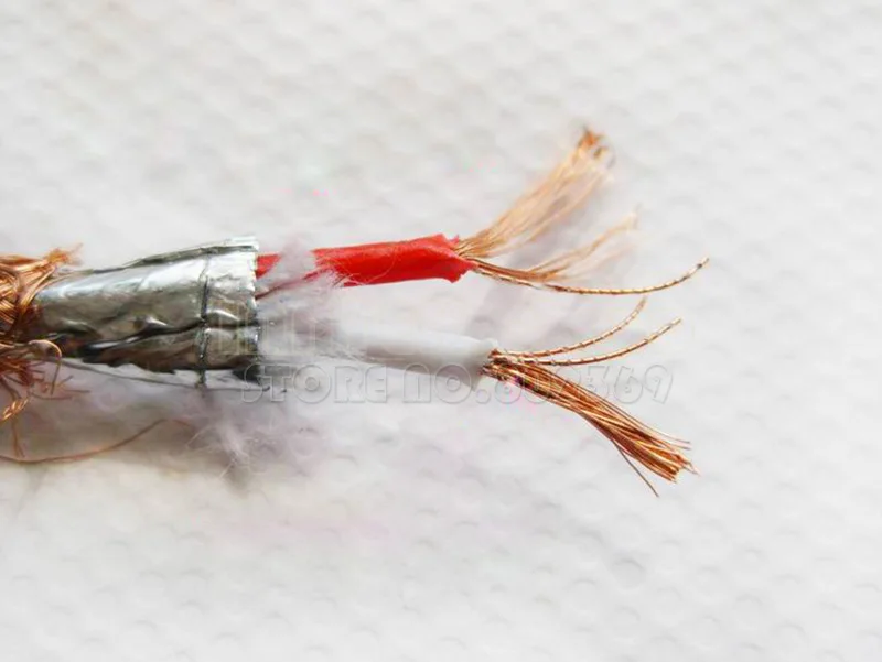 Аудиокабель HIFI 4N-OFC 3 5 мм на 2 RCA/0 м 1 | Электроника