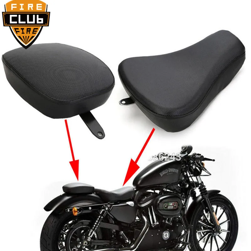 Кожаная подушка для сидения мотоцикла или водителя подходит Harley Sportster XL1200 2010-2015 48
