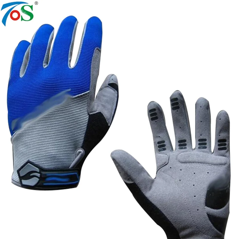 Новый бренд гель полный палец мужские велосипедные перчатки скольжения горный