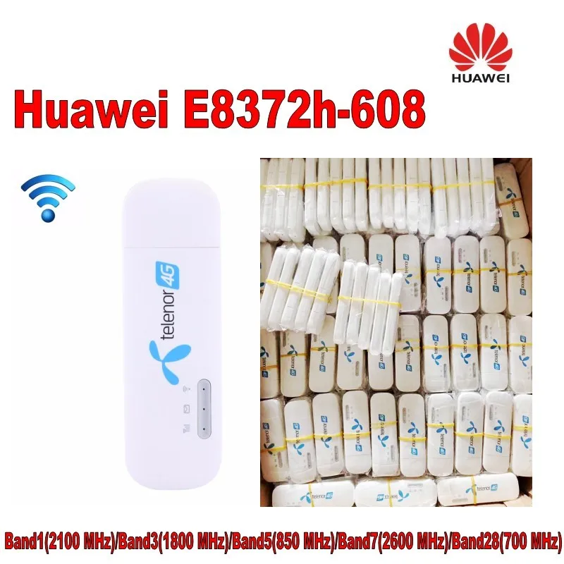 1000 шт Huawei E8372 E8372h 608 4G 150Mbps wingle USB Hotspot модем плюс 2 антенна|huawei e8372|usb antennausb 150mbps |