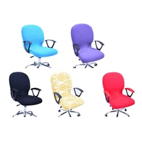 amellor office computer chair cover spandex covers for chairs lycra chair stretch case to fit office chairs 5 colors christmas