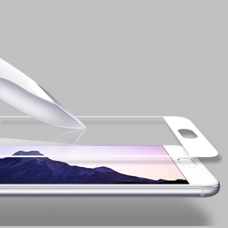 Для Meizu U20 5 &quotПолное покрытие закаленное стекло протектор экрана ультратонкая