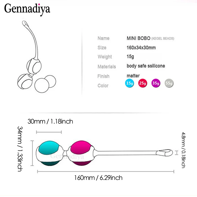 4 шт./компл. медицинские плотные шарики Кегеля наборы для упражнений на тазовый
