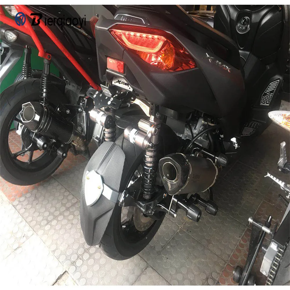 Для Honda PCX 125 для Yamaha XMAX 300 NVX155 AEROX155 NMAX155 XMAX Forza Lex регулируемые ползунки выхлопной трубы защита от падения