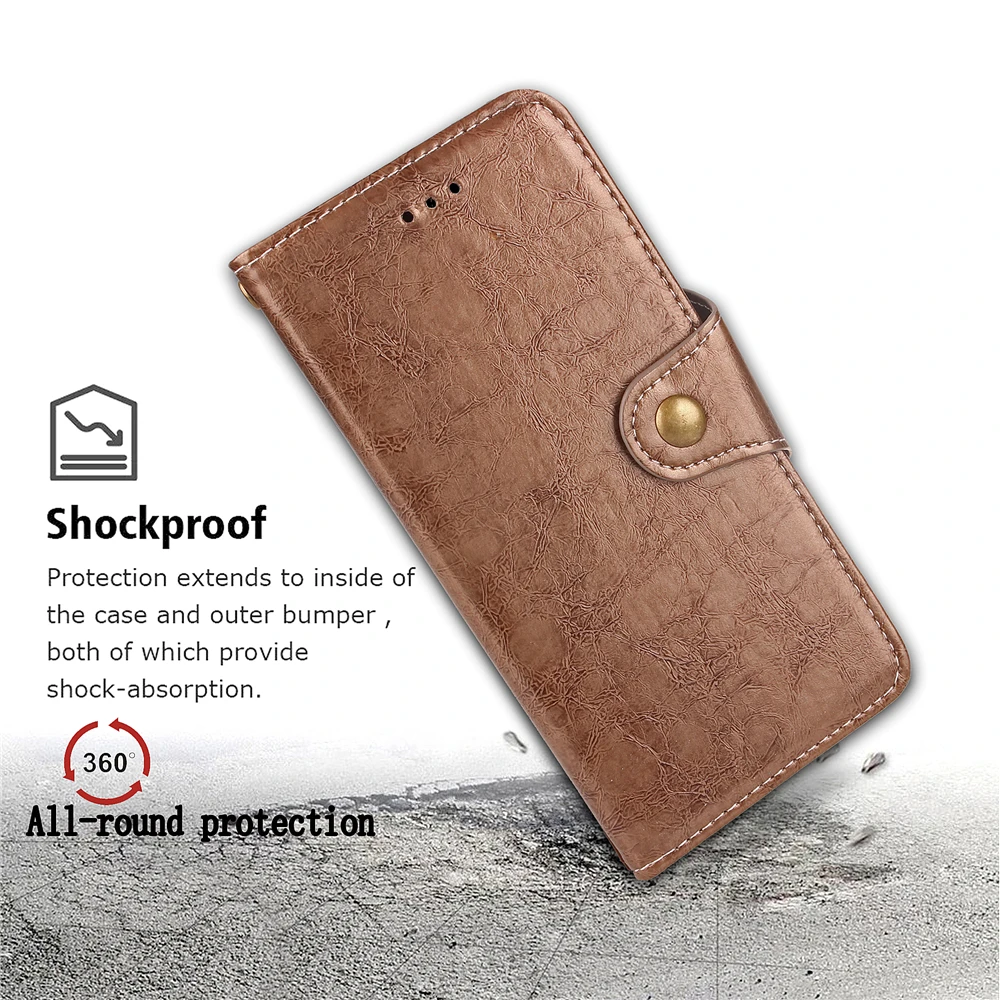 Sixrari For Samsung Galaxy A3 2017 Case Vintage PU Leather Flip Coque Business Book Style Soft TPU Protection Phone Back Cover | Мобильные