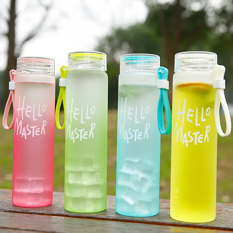 10pcs/lot Navpeak My Water Bottle Glass Portable Sport Leak Proof Drinking For Bottles With Cover | Дом и сад