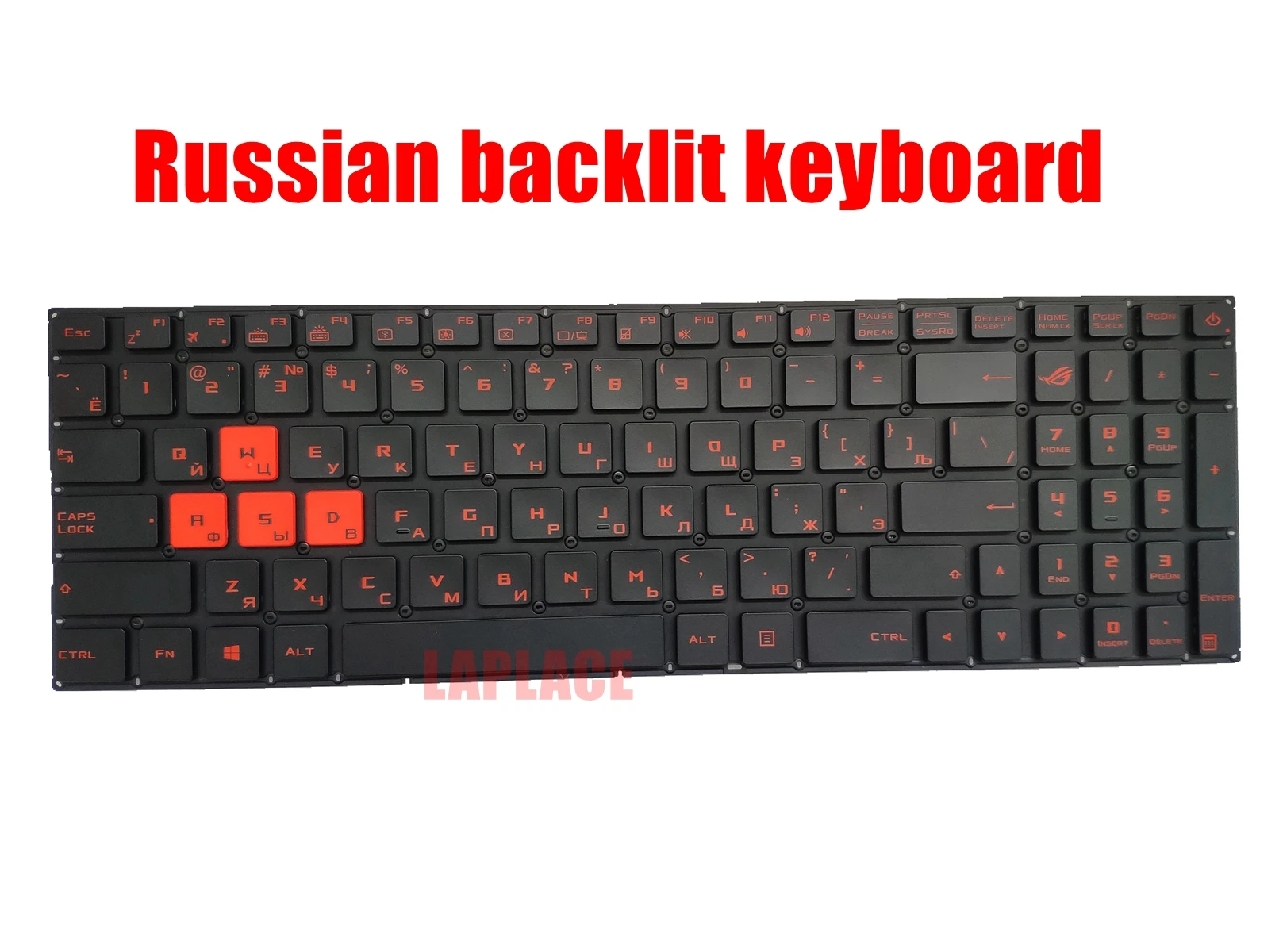 Русская клавиатура с подсветкой для Asus GL702V/GL702VS/GL702VM/GL702VT/GL702ZC/G702VS | Компьютеры и