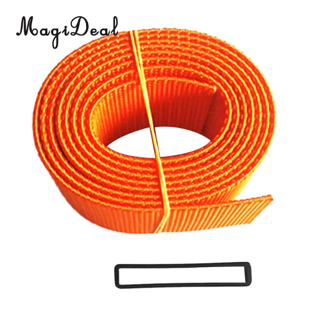 Keeper Buckle MagiDeal сверхмощный 150 см пояс для дайвинга с быстроразъемной пряжкой для свободного дайвинга и плавания - Цвет: Keeper Buckle