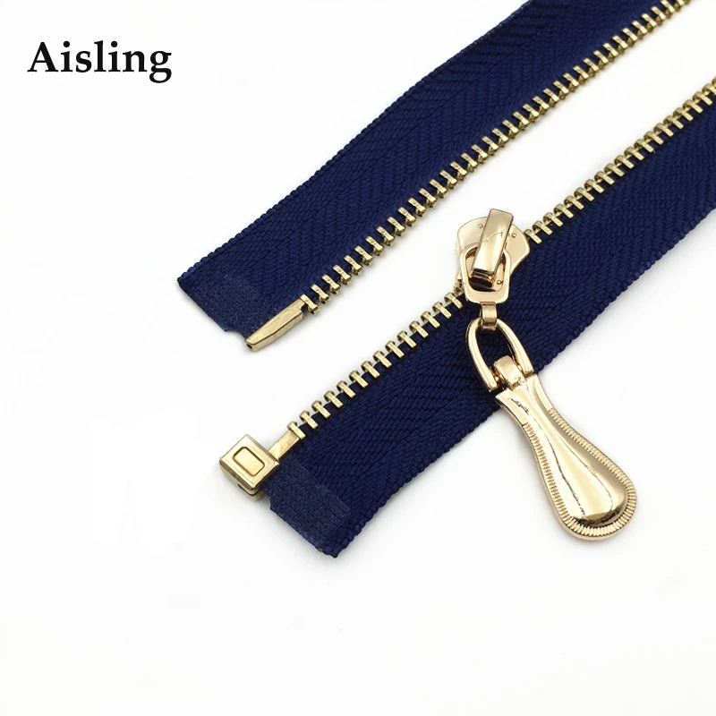 Aisling 1 шт. 60 см золотой зуб металлический молнии для Швейные аксессуары одежды