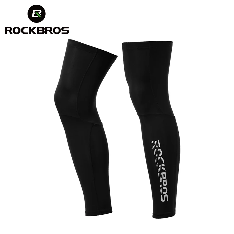 ROCKBROS анти UV400 гетры компрессионный наколенник для велосипеда и уличных видов