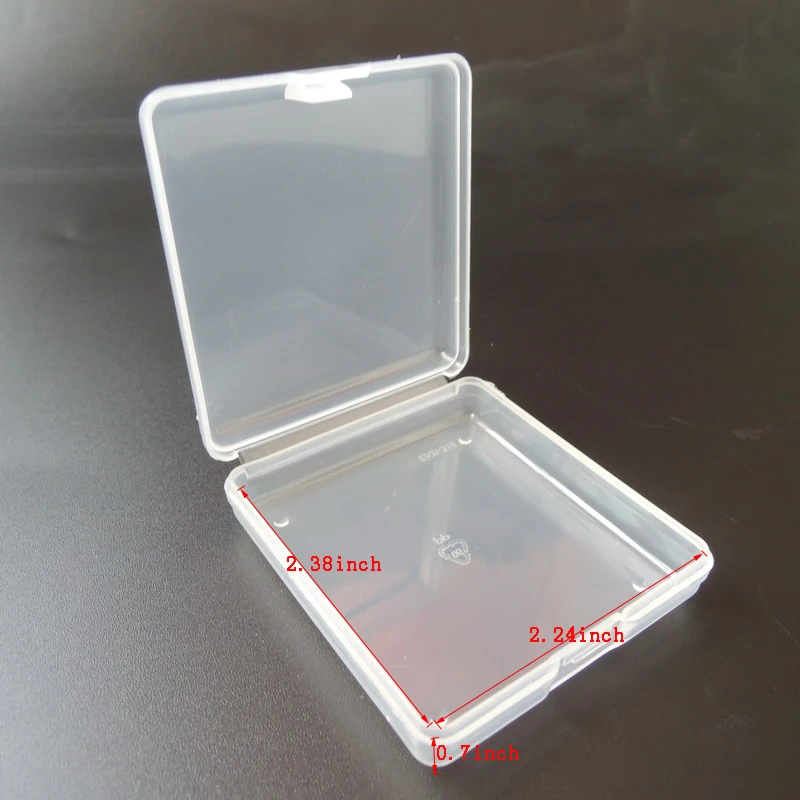 10 шт. мини прозрачный Коробки для инструментов электронный Пластик часть