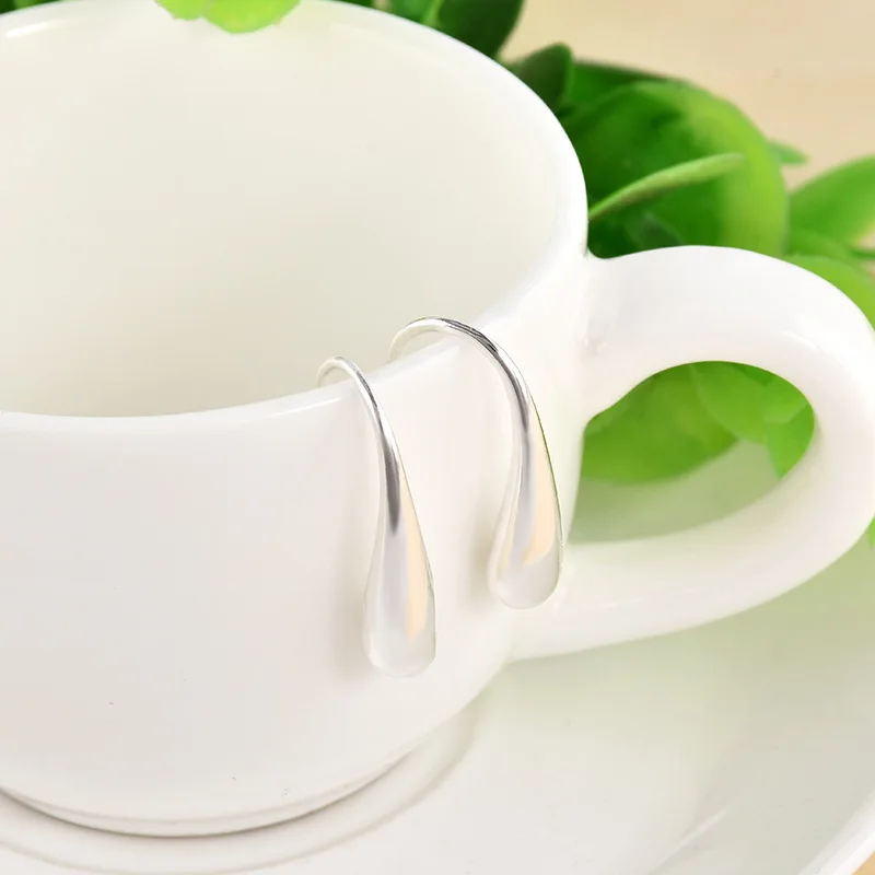 Модные Оригинальные серьги из 100% стерлингового серебра 925 пробы для женщин