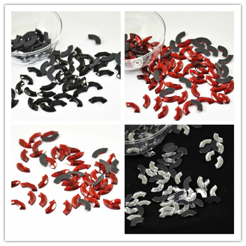 Высококачественные Аксессуары DMC в форме полумесяца горячая фиксация аксессуары