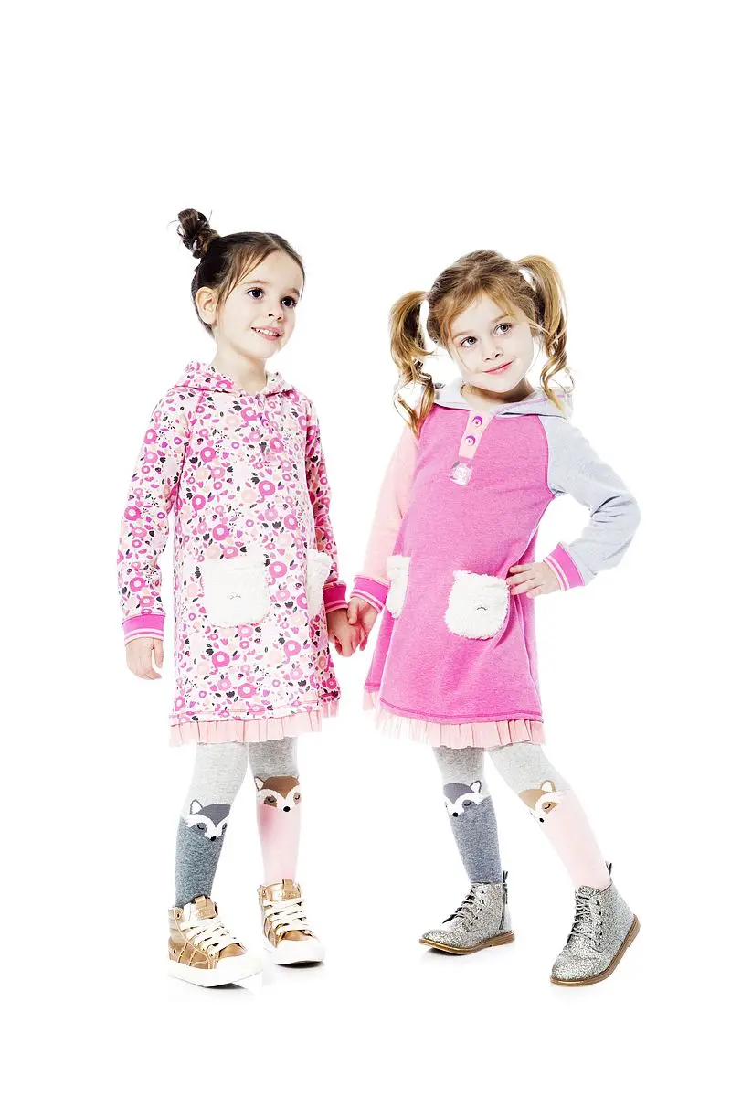 Girls Tights Cartoon Animal Baby Girls Pantyhose Autumn Winter Cotton Tights Kids Stockings Children Clothing 2-14Y