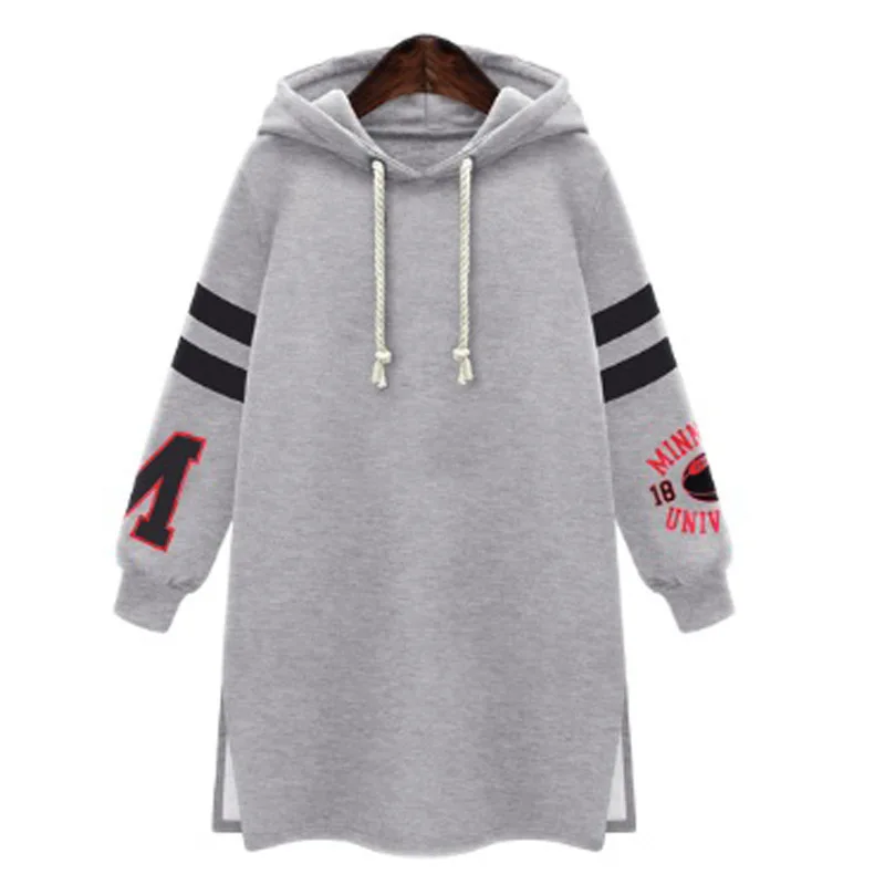 

Sudaderas Mujer 2015 Plus Size Womens Hoodies Long Sleeve Head Printing Plus Velvet Pullover Sweatshirt Y953