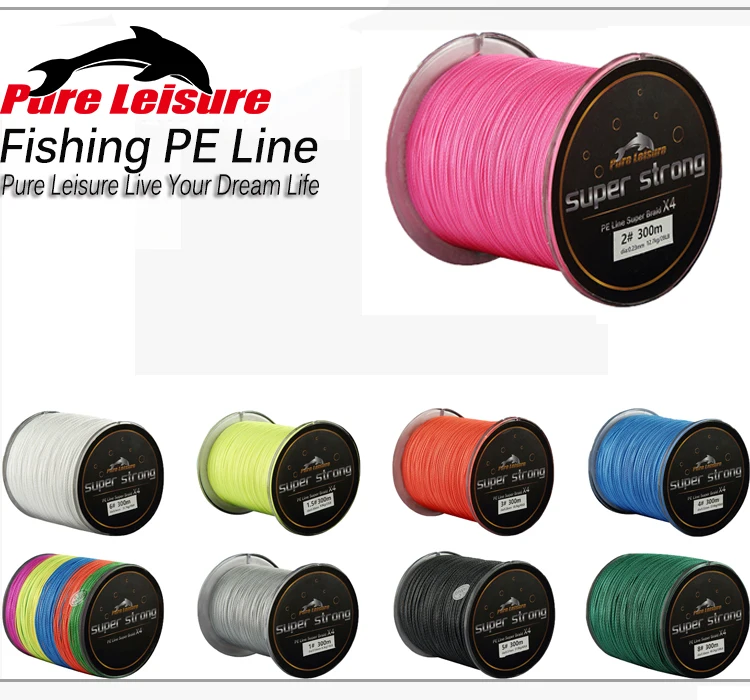 1 шт. 4 подставки Lenza Pesca Tresse De Peche 4 Brins 300 м Fil De Peche Pe 300 м для рыболовной плетеной лески Linha Daiwa