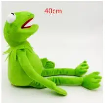 40cm Горячая мультфильм 40 см плюшевый Кермит игрушка Улица Сезам куклы-лягушки чучело животное кукла Кермит дропшиппинг ребенок Забавный подарок - Цвет: 40cm