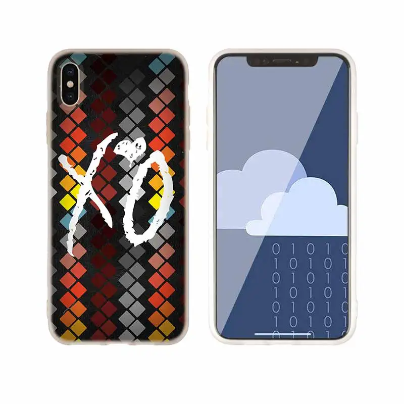 Чехлы, силиконовый мягкий чехол для iPhone 11 Pro X XS Max XR 6 6S 7 8 Plus 5 4S SE, высокое качество, логотип Weeknd XO - Цвет: as the picture 07