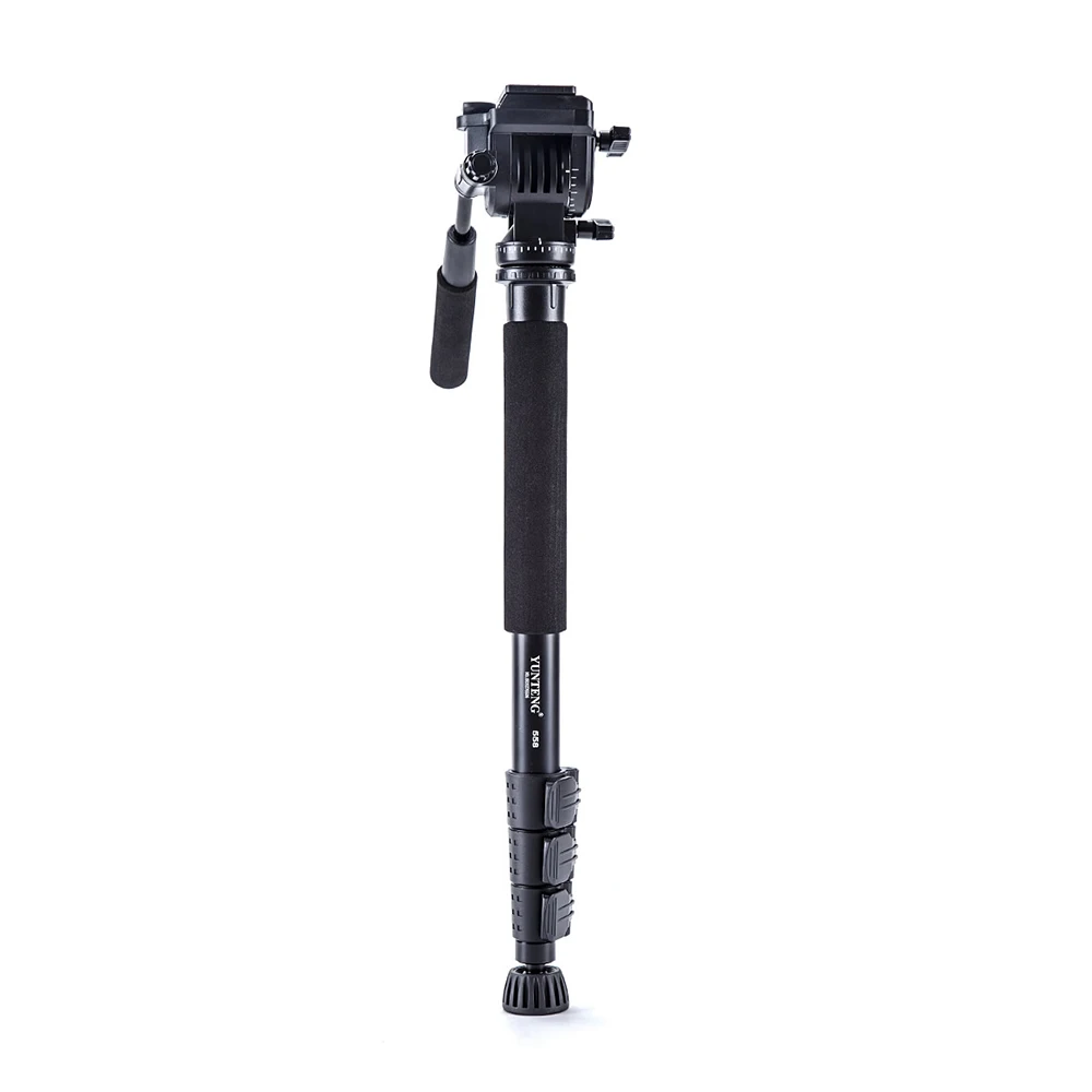 Yunteng VCT 558 монопод для камеры + панорамная головка держатель Unipod Canon Nikon и всех DSLR с