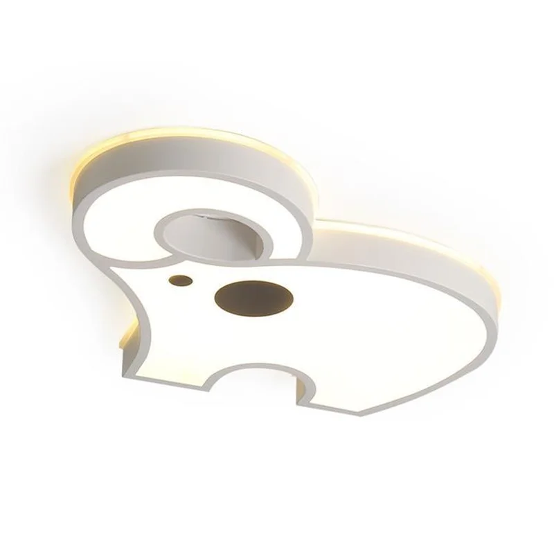 Новый светодиодный потолочный светильник креативный мультяшный слон детская