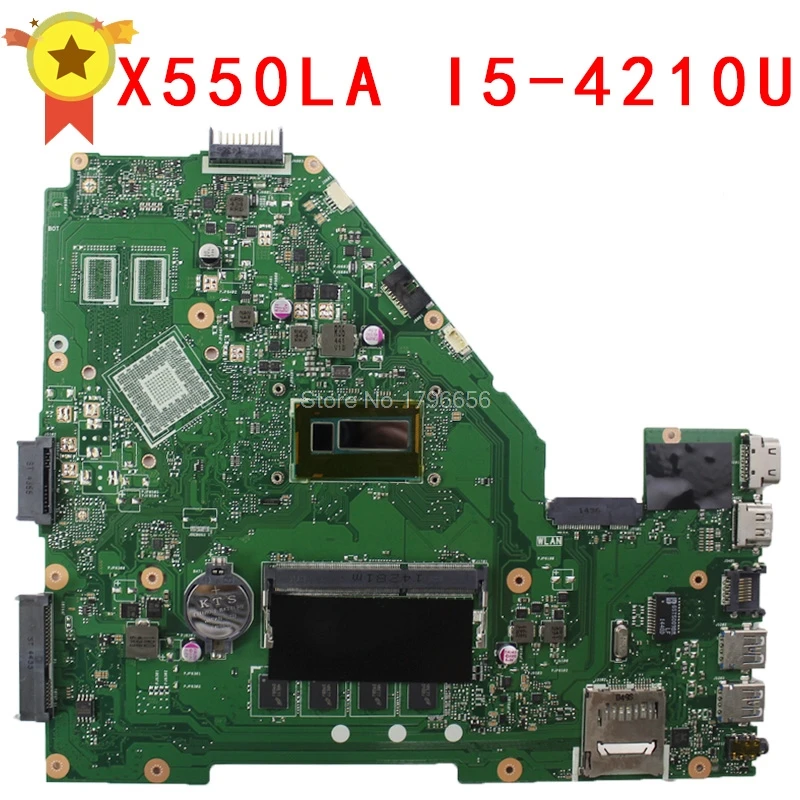X550LA материнская плата i5-4210-REV: 2,0 для ASUS A550L A550LN R510L X550LD Материнская плата ноутбука X550LA материнская плата X550LA материнская плата