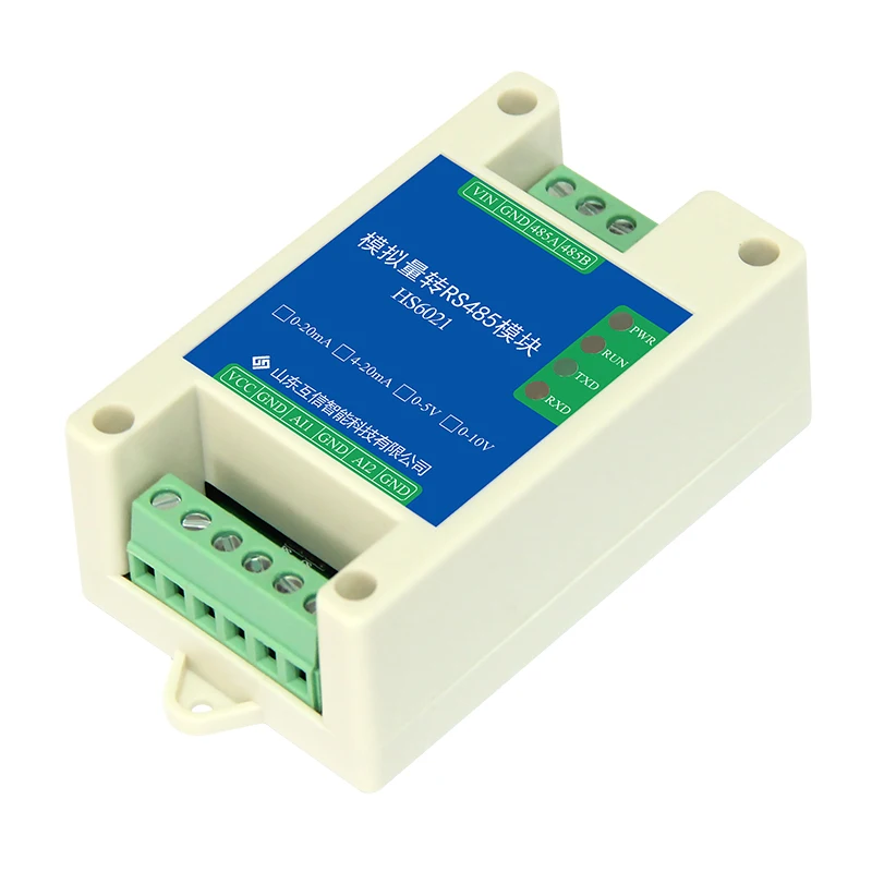 Аналоговый модуль сбора 4 20mA5V10V к RS485 передатчик Modbus широкое напряжение высокая