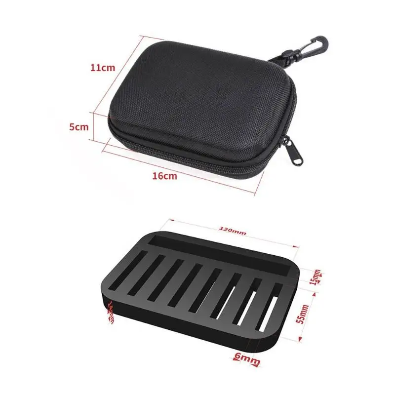 Double Side Waterproof Foam Fishing Tackle Bag Bait Box Fly Lure Jig Head Container Hard EVA Storage Case 28007 | Спорт и