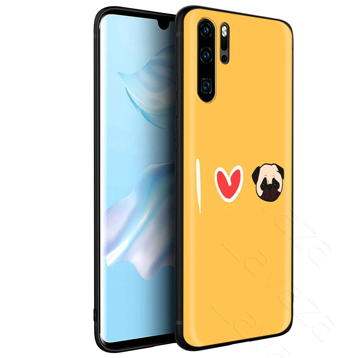 Lavaza животных изображением симпатичного мопса или чехол для Huawei мат 30 20 Honor 6a 7a 7c 7x