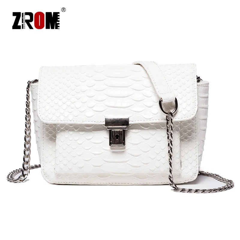 ZROM роскошная дизайнерская женская сумка с рисунком аллигатора новая модная