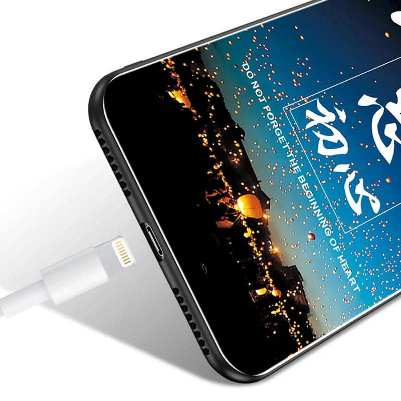 Чехол со светящимся стеклом для Huawei P30 Pro mate 20 роскошный чехол из закаленного