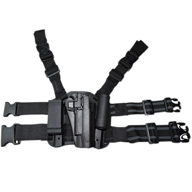 Тактическая кобура для пистолета с подставкой журнала и фонарика 1911 | Спорт