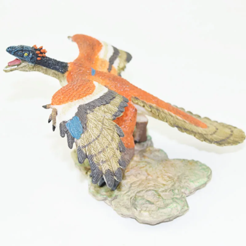 Jurassic новая модель моделирования Produ игрушки модели racheopteryx Dragon Детская