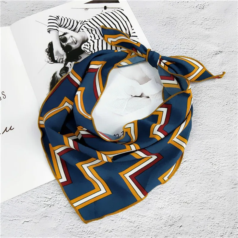 35*85 см женский платок треугольный шарф глушитель Бандана Платок шейный маленькая