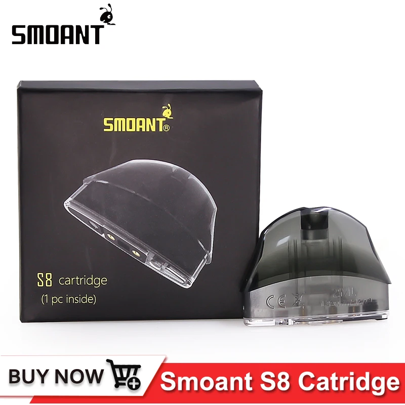 Оригинальный картридж Smoant S8 емкостью 2 мл сопротивление катушки Ом для набора Pod