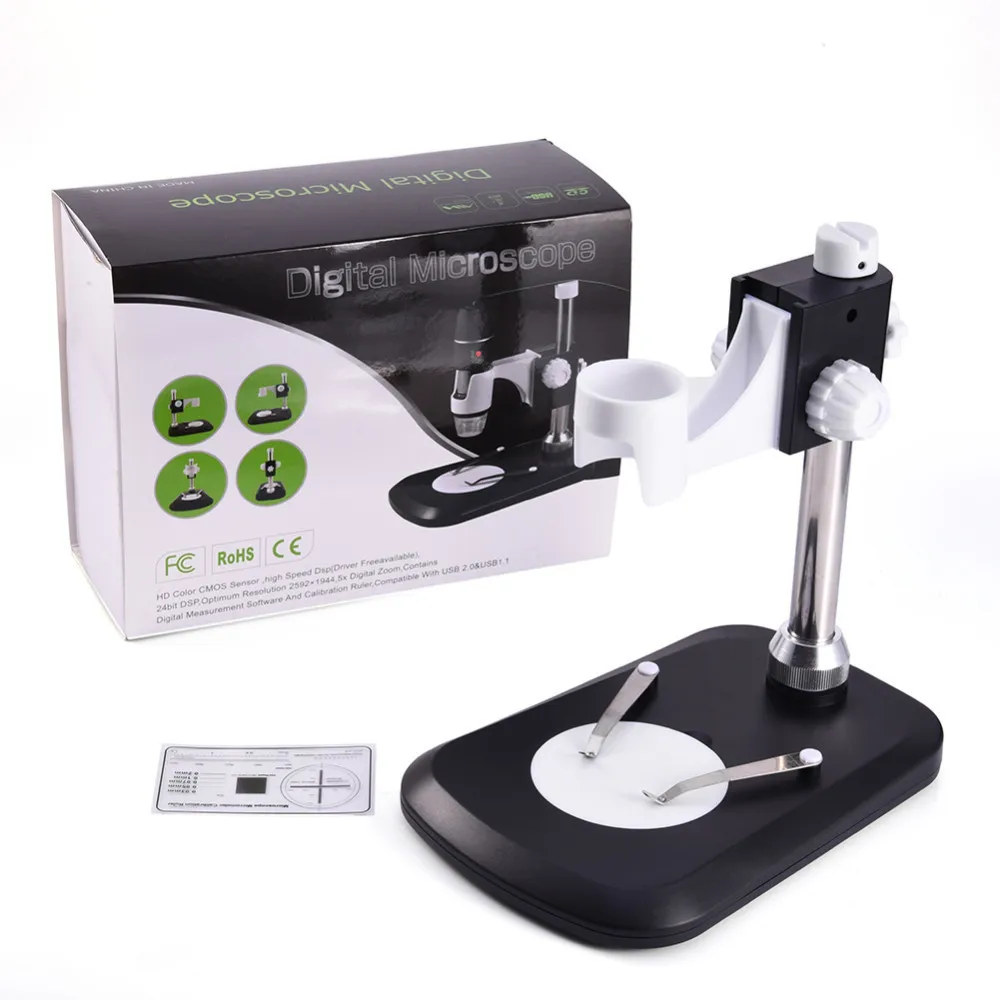 Алюминий Цифровые микроскопы держатель USB электронный микроскоп стенд Workbench подъемная Поддержка отрегулировать вверх и вниз ЖК-дисплей микроскоп