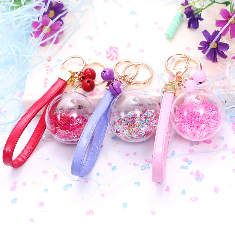 Брелок брелок с цветком и помпонами меховые брелки пушистые для автомобилей