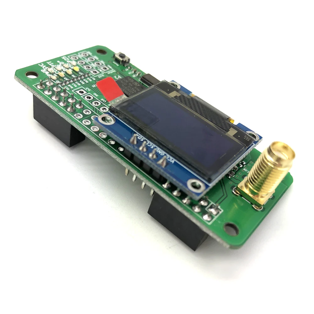 Lusya UHF & VHF антенна + алюминиевый корпус MMDVM Hotspot поддержка P25 DMR YSF с OLED для Raspberry Pi A10