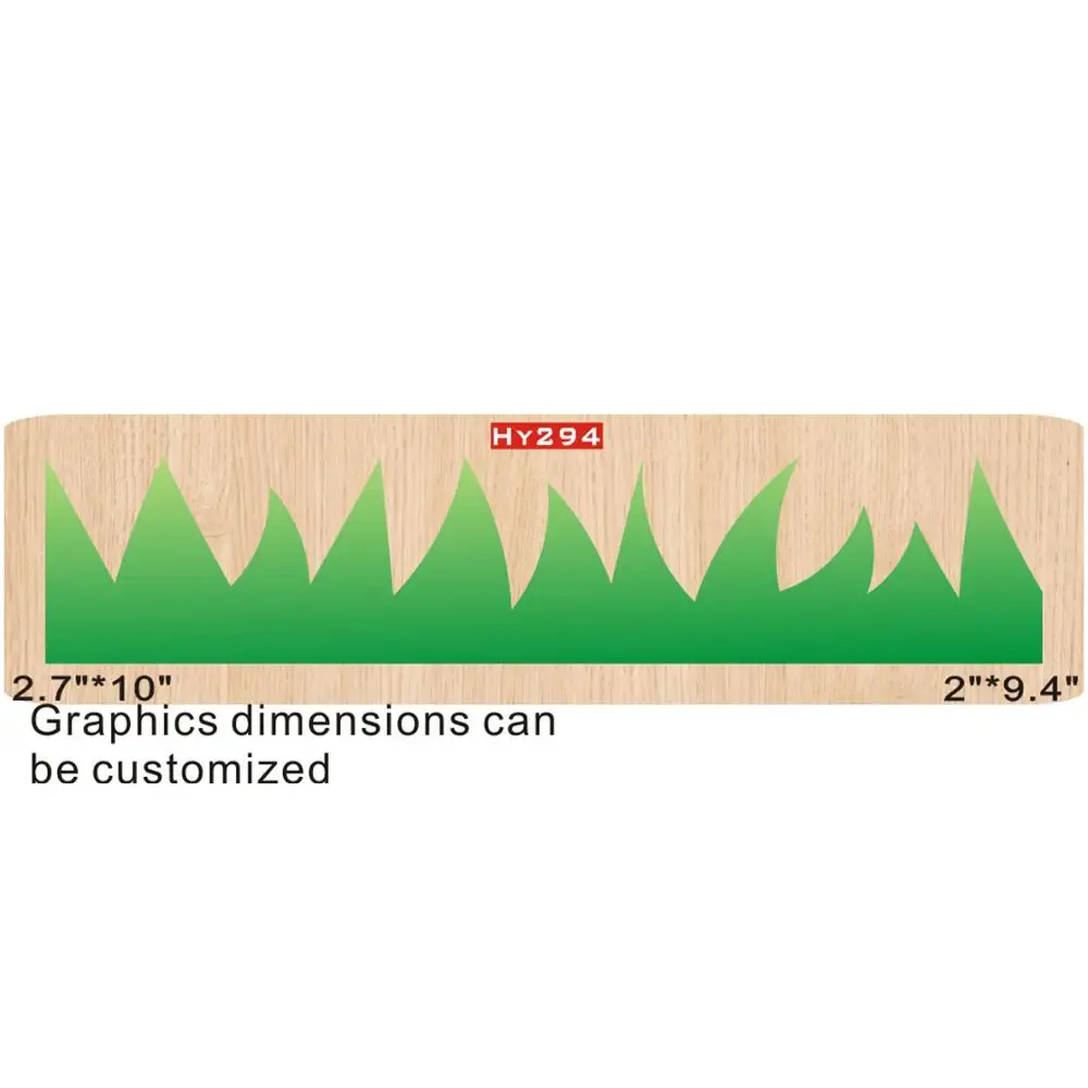 

Grass cutting dies 2019 die cut & wooden dies Suitable for common die cutting machines on the market
