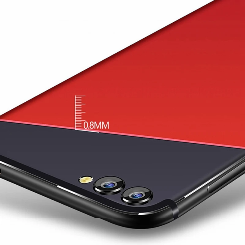 Оригинальные чехлы для Xiaomi Mi 8 Lite Жесткий Чехол телефона MI8 жесткая задняя крышка