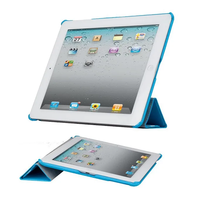 For iPad 4 3 2 Case With Smart Cover Function+Top Quality Premium Leather Material Free Shipping | Компьютеры и офис