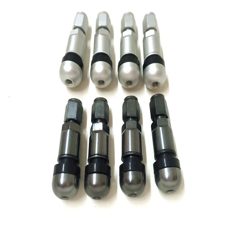 Алюминиевая крышка клапана бескамерной шины автомобиля TPMS медный сердечник