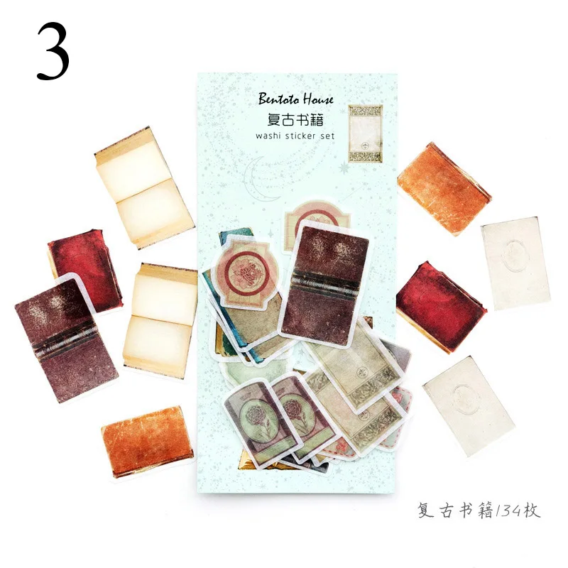 3 Милые бабочки стикеры милые животные цветы зеленый декор из растений Васи бумажные наклейки декор Скрапбукинг альбомы Сделай Сам детский подарок - Цвет: 3