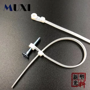 20 шт. нейлоновая кабельная стяжка 15 см 20 см фиксированная кабельная стяжка, винты с фиксированной головкой кабельная стяжка