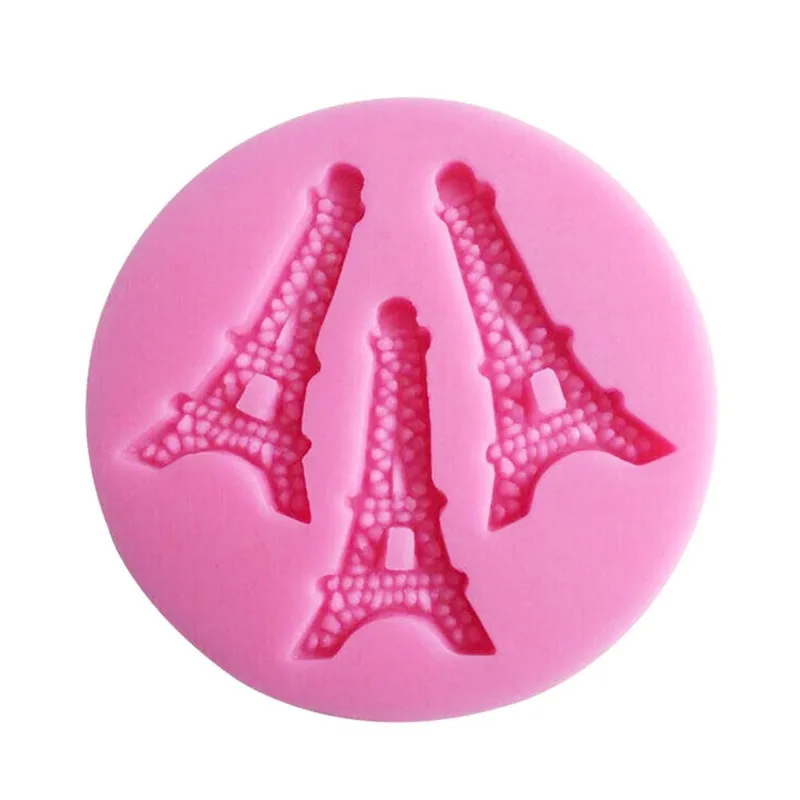 3D форма башни силиконовая для торта формы выпечки кексов шоколадная желе паста