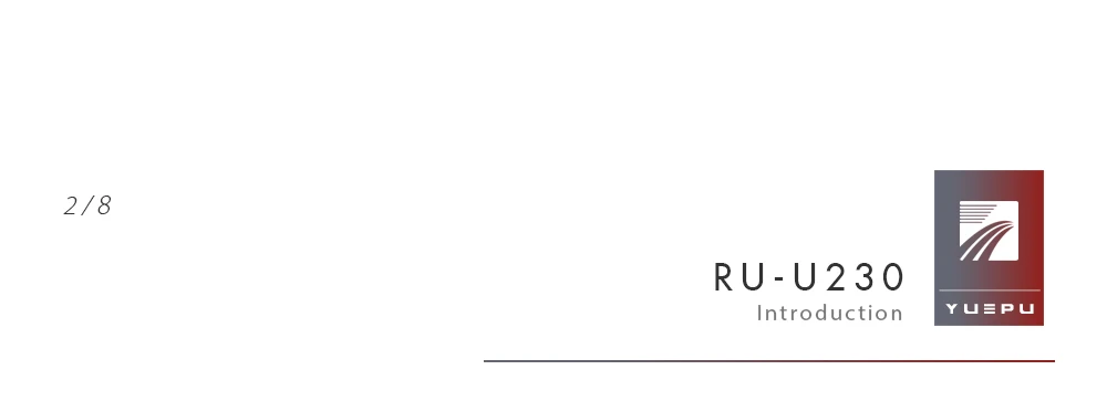 YUEPU RU-U230 профессиональный микрофон UHF Беспроводная караоке система
