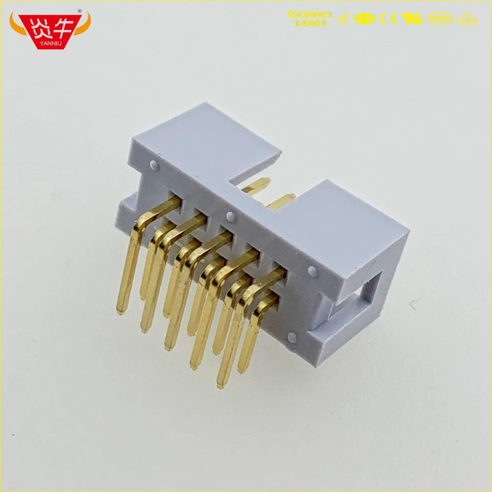 Фотопатрон YANNIU 10PIN IDC 2 54 мм штекер прямоугольный разъем контактная часть