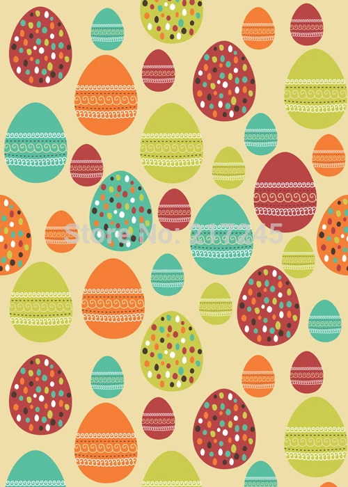 

Art Fabric Photography Backdrop easter egg Custom Photo Prop backgrounds 5ftX7ft D-1360