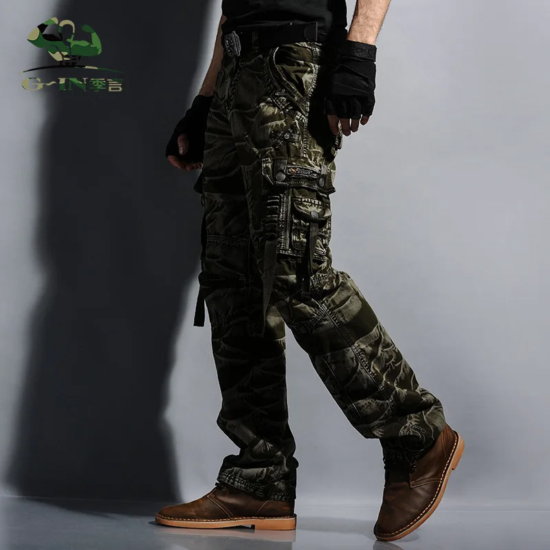 Бесплатная доставка 2016 тактические брюки военные мужские камуфляжные карго